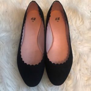 H&M Black Ballerina Flats